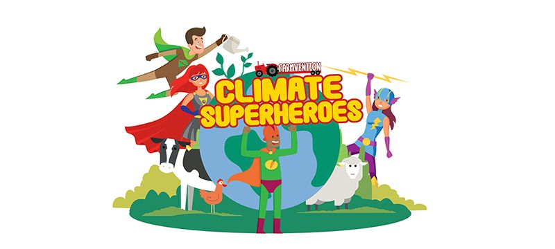 Learning resources linked to NFU Education's Farmvention 'Climate Superheroes' competition