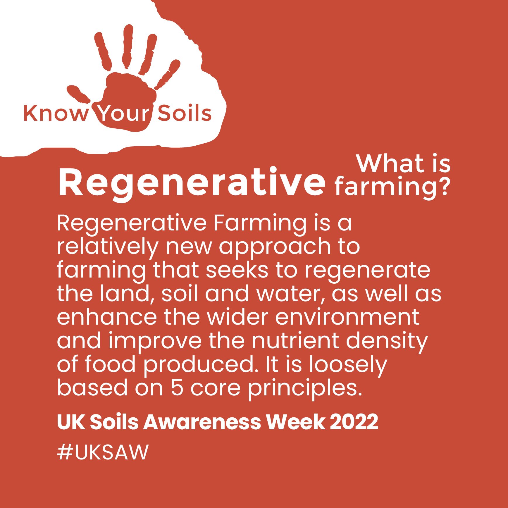 Regenerative farming - Text