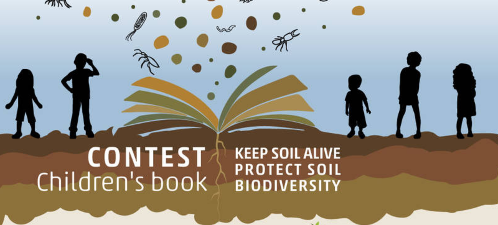 The collection of books written by the winners of the scientific children's book contest on Soil Biodiversity.